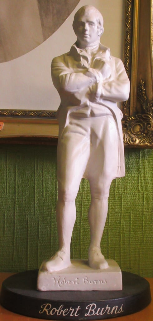 Burns figurine